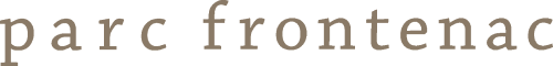 The text on the image reads "parc frontenac".
